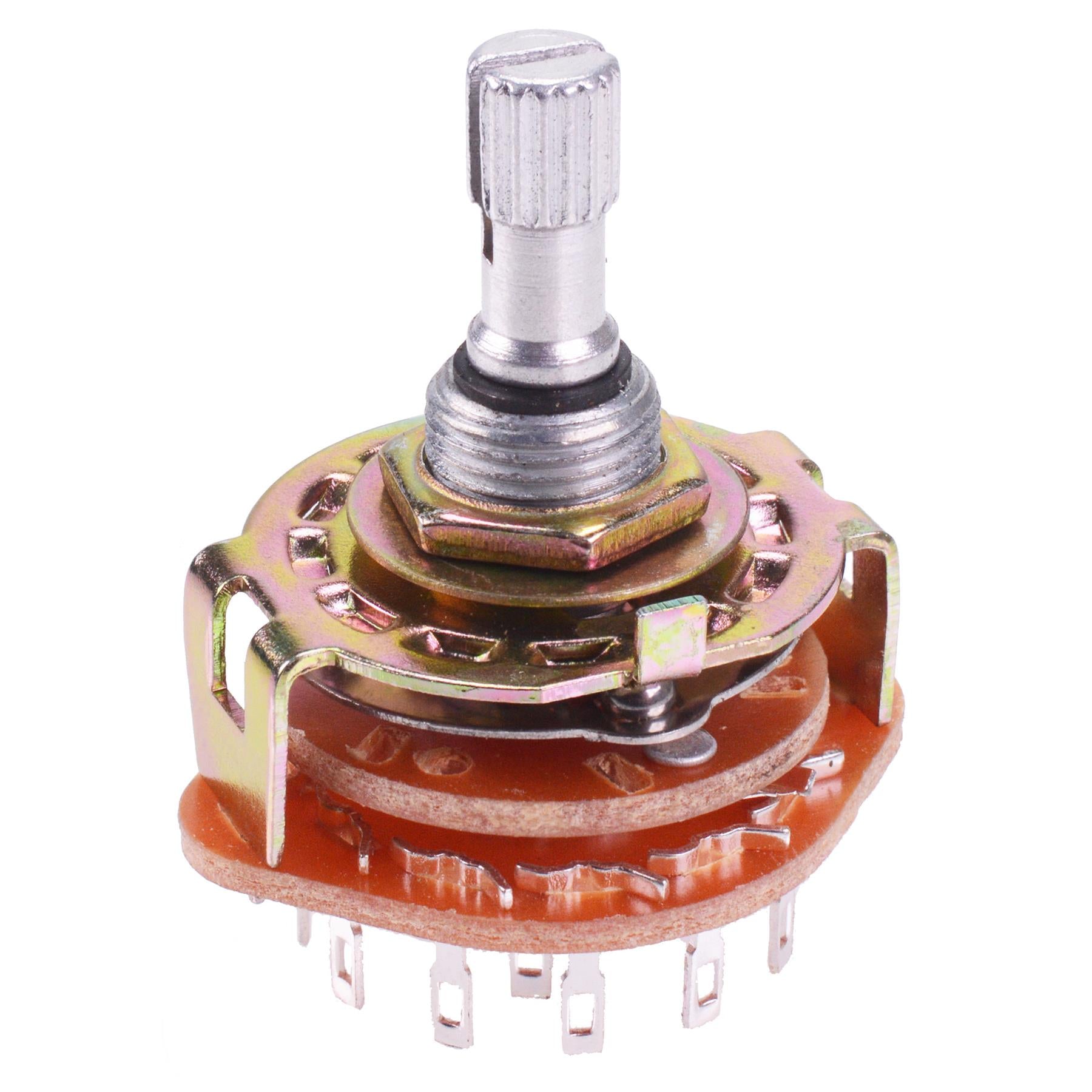 1 pole 12 way rotary switch 6mm actuator 0